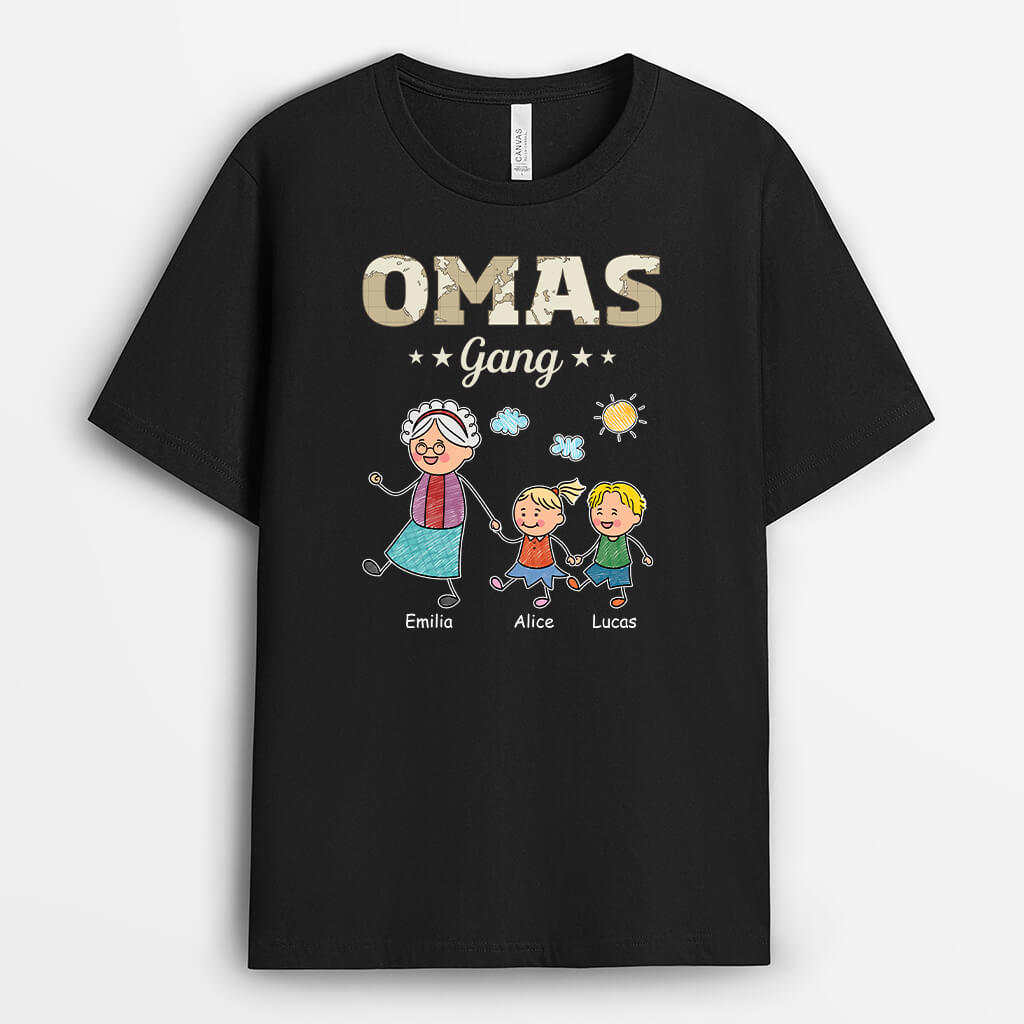 Omas/Mamas Bande - Personalisiertes Geschenk | T-Shirt für Damen