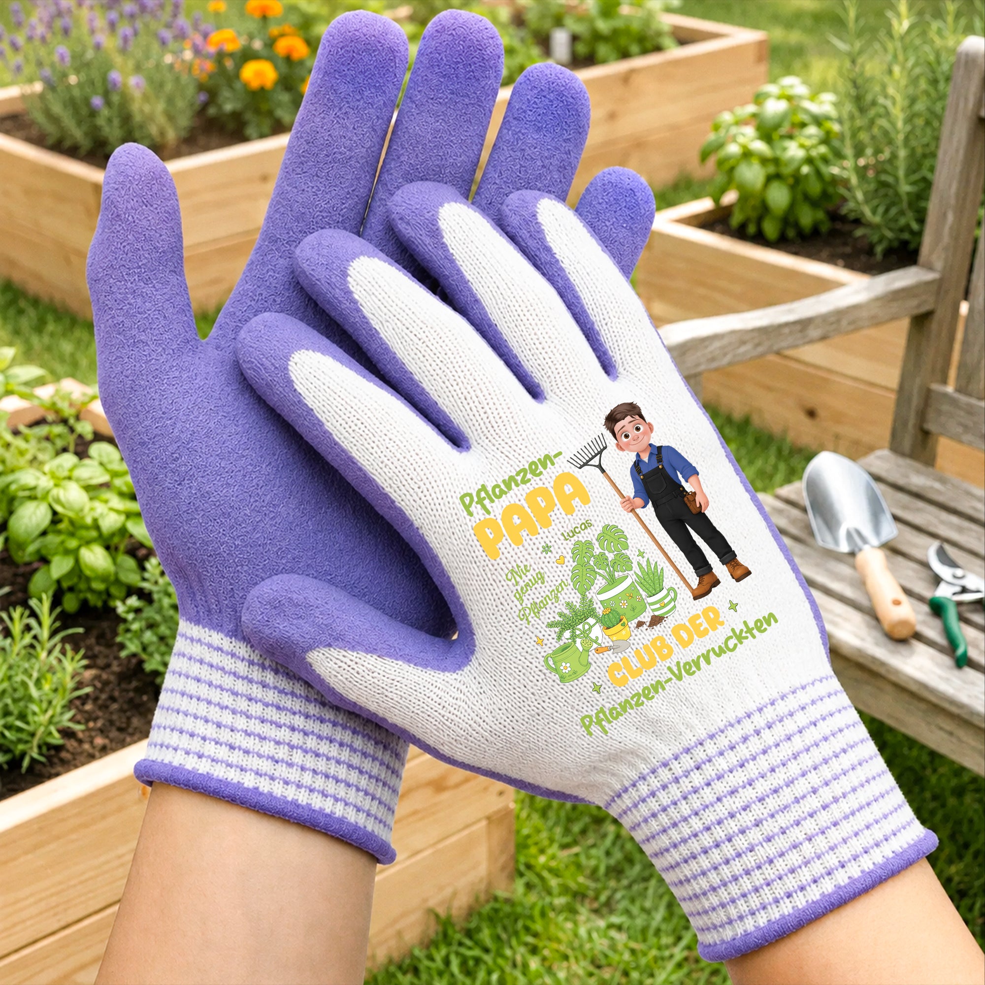 Club Der Pflanzen-Verrückten - Personalisiertes Geschenk | Gartenhands