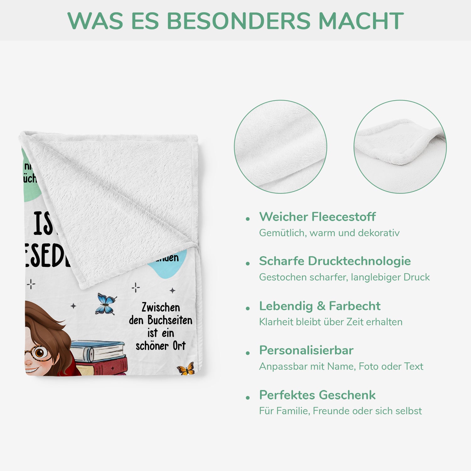 lustige spruche bucherwurm personalisiert_e geschenke fur leseratten frauen  kuscheldecke 8771bcfsa