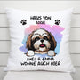0006P040CGE1 personalisierte geschenke Kissen hunde oma mama hundeliebhaber