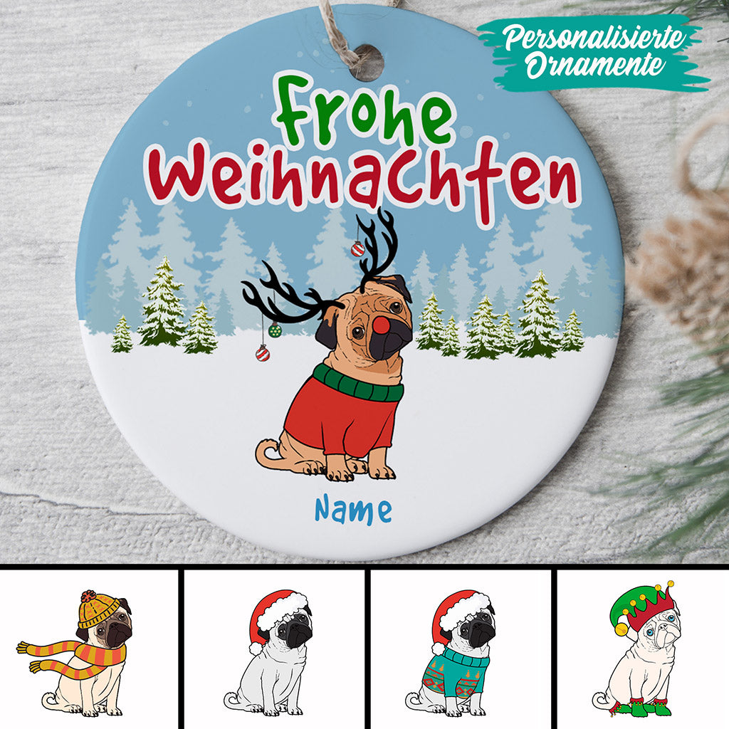 0017O040CGE2 individuelle aufmerksamkeiten Ornament hunde hundeliebhaber