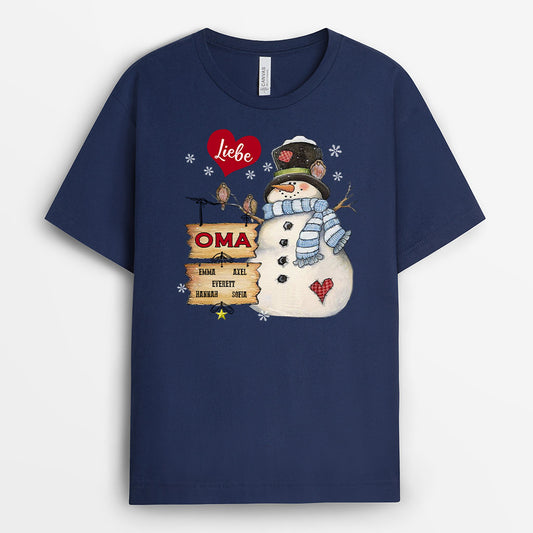 0023APP2GE2 individuelle aufmerksamkeiten T Shirt weihnachten oma mama
