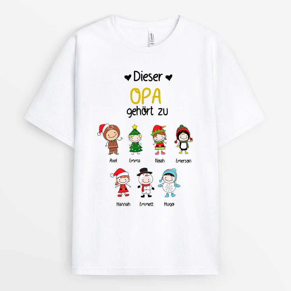 Dieser Opa ...  - Personalisierte Geschenke | T-Shirt für Opa/Papa