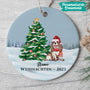 0029O010CGE3 individuelle aufmerksamkeiten Ornament hunde hundeliebhaber weihnachten