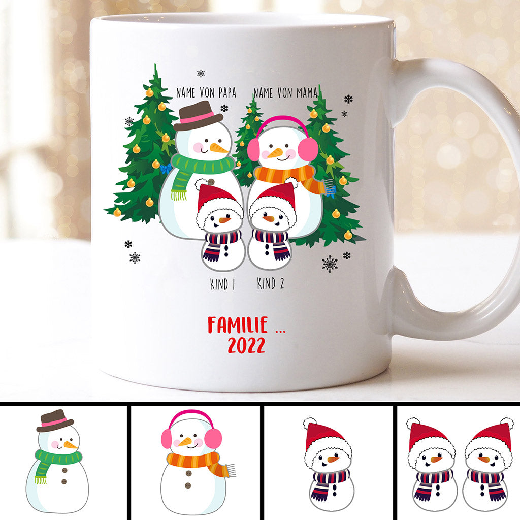 Familie  - Personalisierte Geschenke | Tasse für Familie