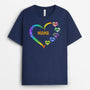 0041A030AGE2 personalisierte aufmerksamkeiten T Shirt herz oma mama