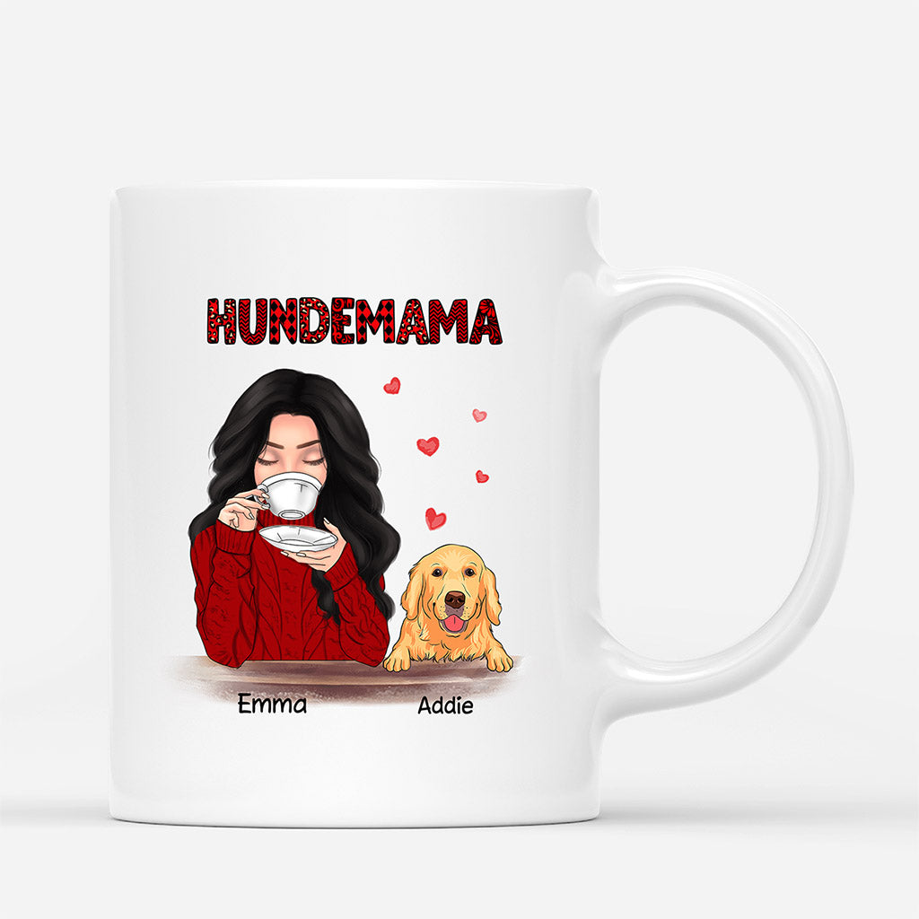 Hundemama - Personalisierte Geschenke | Tasse für Hundeliebhaber