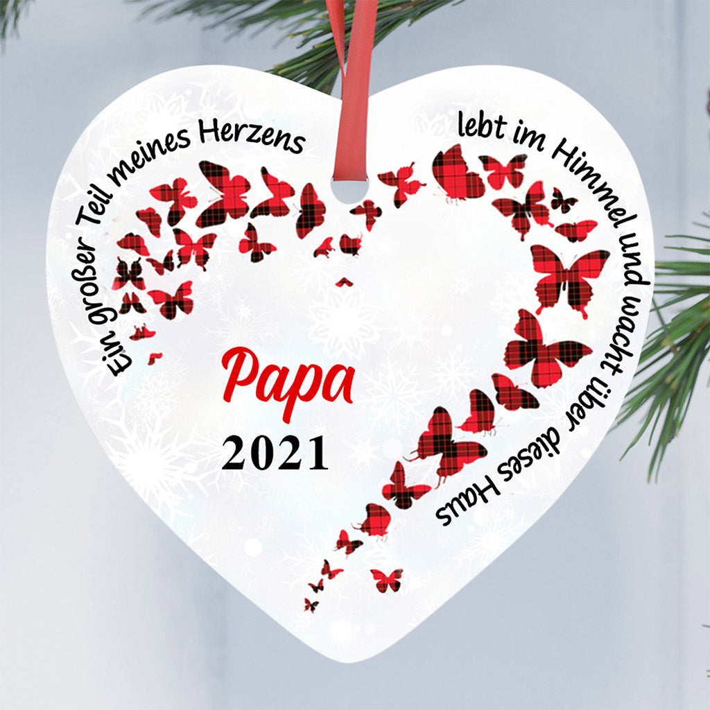0069O040BGE3 personalisierte Ornament aufmerksamkeiten herz familie weihnachten denkmal