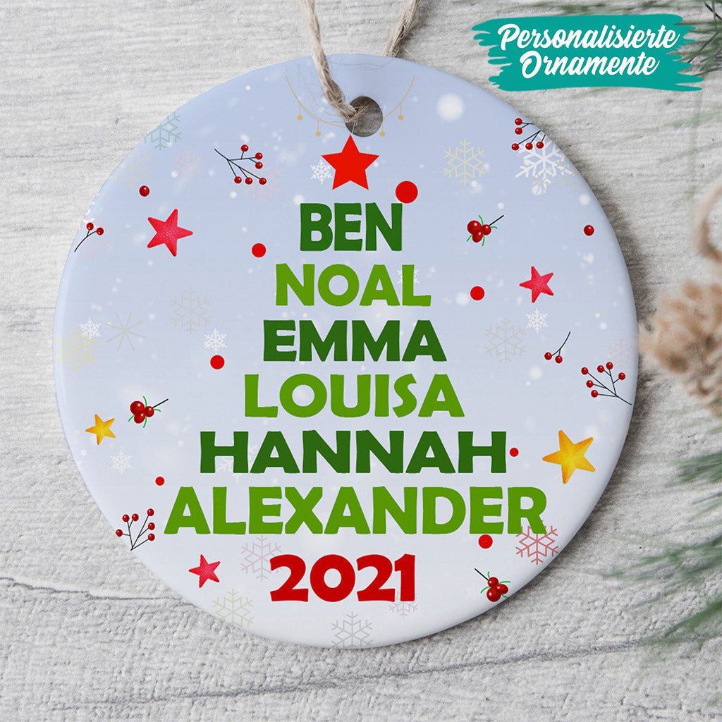 0070O000IGE2 individuelle Ornament aufmerksamkeiten weihnachtsbaum familie weihnachten