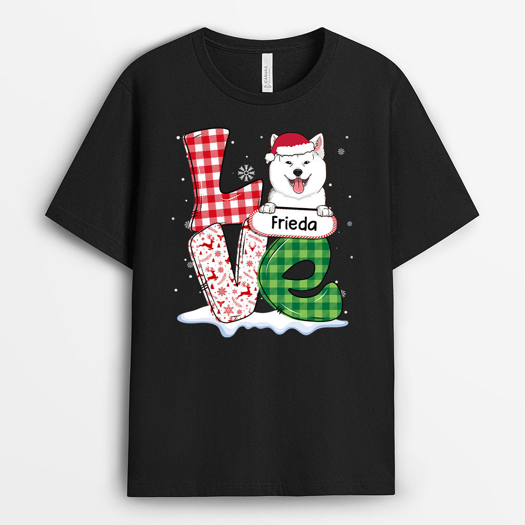 Liebe - Personalisierte Geschenke | T-Shirt für Hundeliebhaber