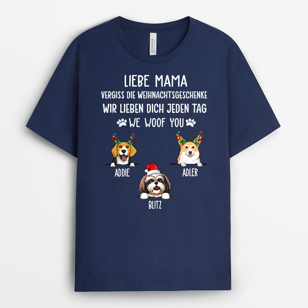 0105A040CGE2 personalisierte T Shirt geschenke hunde hundeliebhaber papa mama