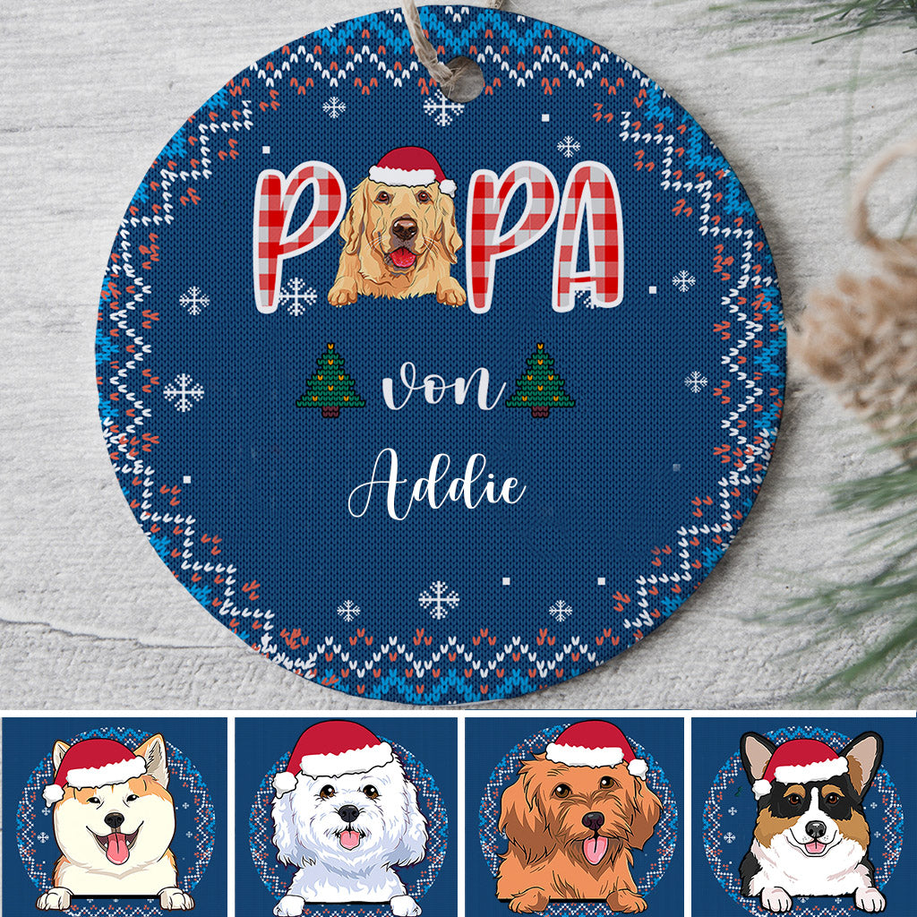 0106O040CGE4 personliche Ornament gabe hunde hundeliebhaber hundepapa hundemama