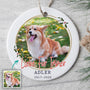 0109O040CGE1 personalisierte Ornament geschenke hunde hundeliebhaber weihnachtskugel