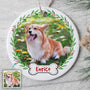 0111O040CGE1 personalisierte Ornament geschenke hunde hundeliebhaber weihnachtskugel