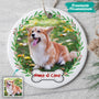 0111O040CGE2 individuelle Ornament aufmerksamkeiten hunde hundeliebhaber weihnachtskugel