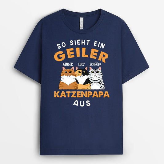 0146AGE1 personalisierte T Shirt geschenke katzen katzenliebhaber