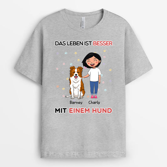 0148AGE1 personalisierte T Shirt geschenke hunde hundeliebhaber