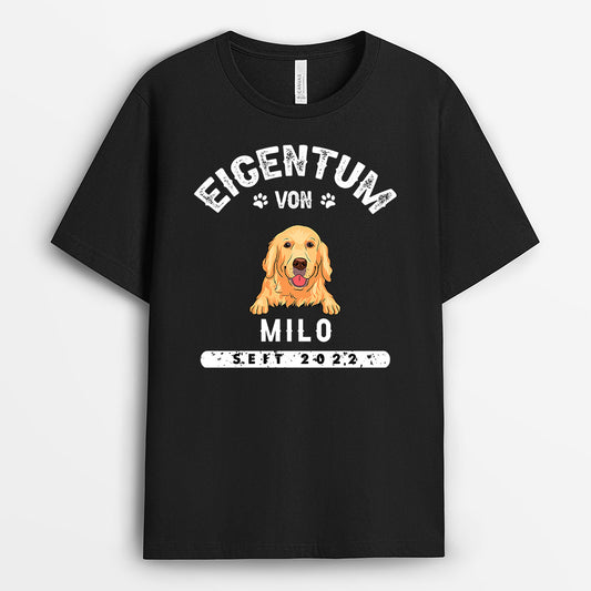 0149AGE2 personalisierte T Shirt geschenke hunde hundeliebhaber