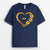 Omas Herz - Personalisierte Geschenke | T-Shirt für Oma/Mama
