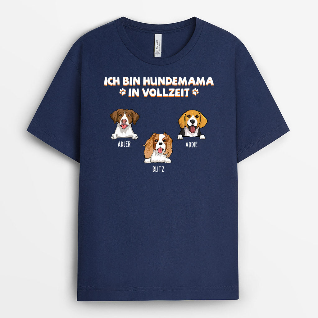 0213A220CGE2 individuelle T Shirt aufmerksamkeiten hundemama hundeliebhaber