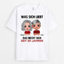 0231A220GGE1 personalisierte T Shirt geschenke paar papa mama
