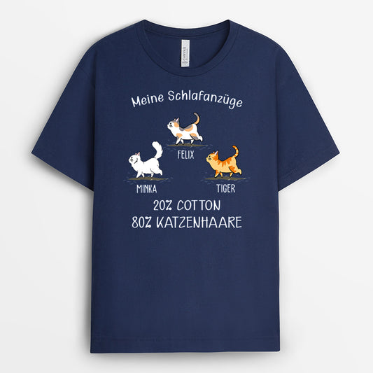 0244A238DGE1 personalisierte T Shirt geschenke katzen katzenliebhaber