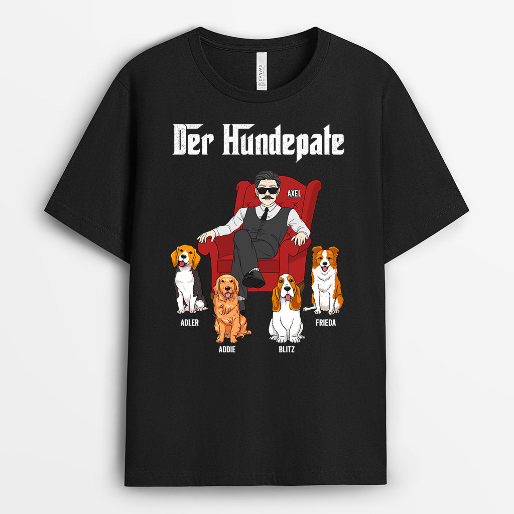 Der Hundepate - Personalisierte Geschenke | T-Shirt für Hundeliebhaber