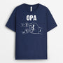 0263A108BGE2 individuelle T Shirt aufmerksamkeiten fauststoss opa papa kinder