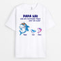 0271A140BGE1 personalisierte T Shirt geschenke hai opa papa kinder