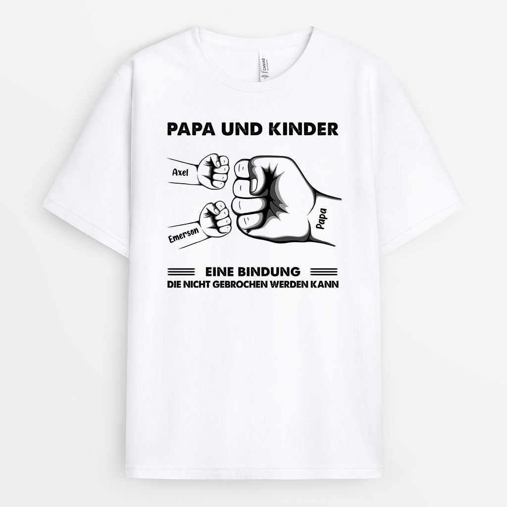 0295A148BGE1 personalisierte T Shirt geschenke fauststoss opa papa kinder