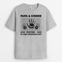 0313A140BGE1 personalisierte T Shirt geschenke hand opa papa kinder