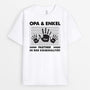 0313A140BGE2 individuelle T Shirt aufmerksamkeiten hand opa papa kinder
