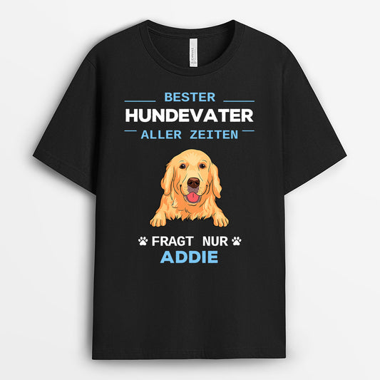 0354AGE1 personalisierte T Shirt geschenke hunde hundeliebhaber