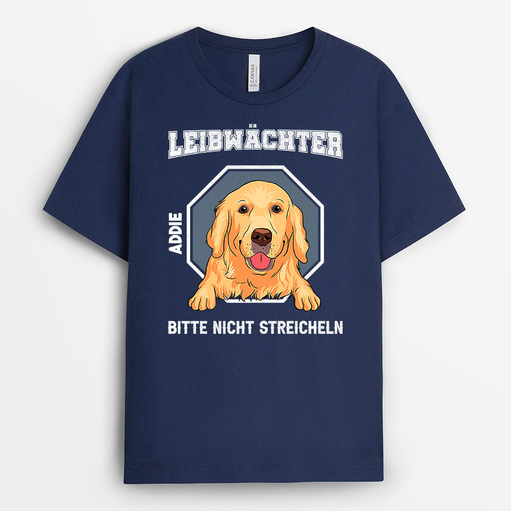 Leibwächter - Personalisierte Geschenke | T-Shirt für Hundeliebhaber