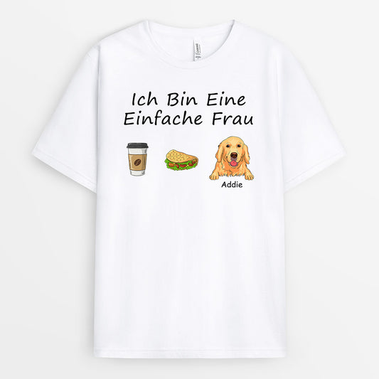 0408A238CGE1 Personalisierte geschenke T Shirt Hunde Oma Mutter Essen_840c4aca df4c 4a46 98ef 7939549b995b