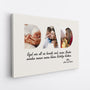 0423C240BGE2 Personalisierte Geschenke Leinwand Text Dad Foto