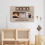 0434CGE3 Personalisierte Geschenke Leinwand Foto Papa Mama