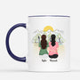 0460MGE2 Personalisierte Geschenke Tasse Besties Beste Freundin