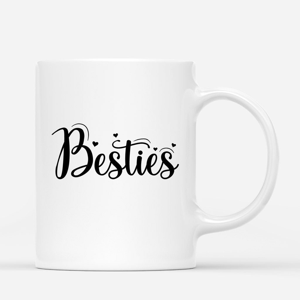 0460MGE3 Personalisierte Geschenke Tasse Besties Beste Freundin