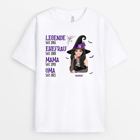 0462A187AGE1 Personalisierte geschenke T Shirt legende oma mama_99dcb58e 253e 4d21 b306 e9a3a9051467