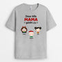 0494AGE2 Personalisierte Geschenke T Shirt Enkel Oma Mama