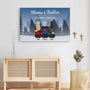 0512CGE3 Personalisierte Geschenke Leinwand Tochter Mama Weihnachten
