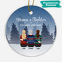 0512OGE2 Personalisierte Geschenke Ornament Tochter Mama Weihnachten