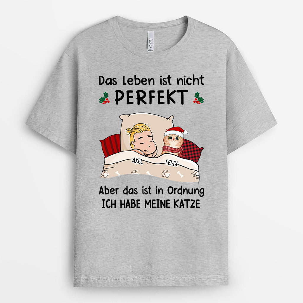 0523AGE2 Personalisierte Geschenke T Shirts Katze Katzenmama Katzenpapa Katzenbesitzer Weihnachten_5c5dbbf9 6c88 47f3 8e94 1c8644259540