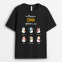 0524AGE2 Personalisierte Geschenke T Shirt Weihnachten Enkelkinder Oma Mama