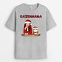 0558AGE2 Personalisierte Geschenke T Shirts Katzen Oma Mama