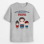 0564AGE1 Personalisierte Geschenke T Shirt Kinder Emkelkinder Papa Opa Weihnachten