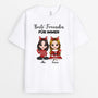 0574AGE1 Personalisierte Geschenke T Shirt Freundschaft Beste Freundin Mama Oma