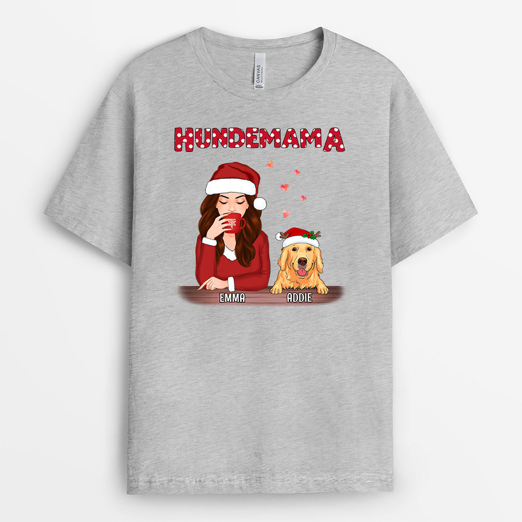 Hundemama - Personalisierte Geschenke | T-Shirt für Hundebesitzer