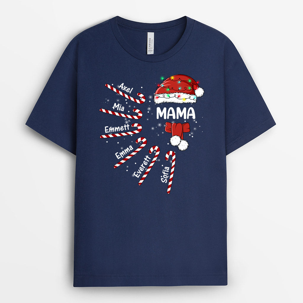 0586AGE2 Personalisierte Geschenke T Shirt Sussigkeiten Kinder Mama Oma Papa Opa